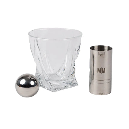 Mad Man Whiskey 3pc Cocktail Set