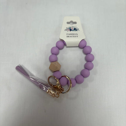 Silicone Beaded Keychain