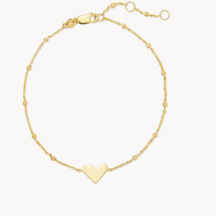 Kendra Scott Ari Heart Delicate Chain Bracelet