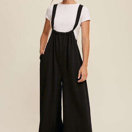 Listicle Black Jumpsuit