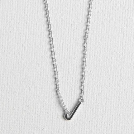 Michelle McDowell Initial Necklace Silver