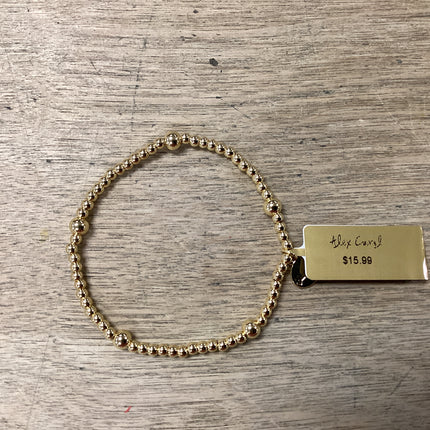 Gold Ball Beaded Bracelets