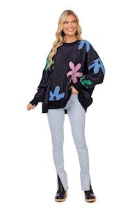 Mudpie Jadie Floral Sweater