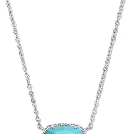 Kendra Scott Elisa Necklace Silver Collection