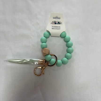 Silicone Beaded Keychain