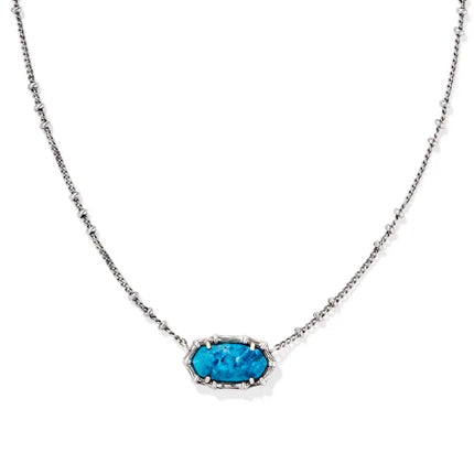 Kendra Scott Elisa Necklace Silver Collection