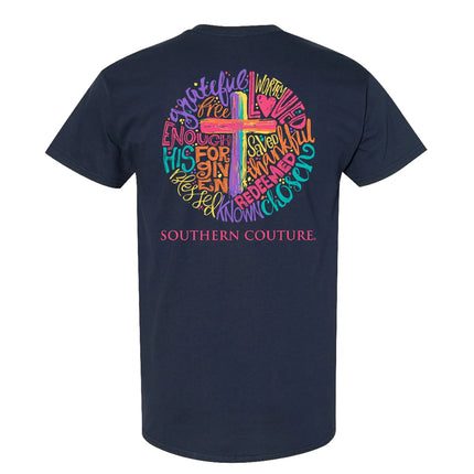 Southern Couture-Brushstroke Cross T-shirt