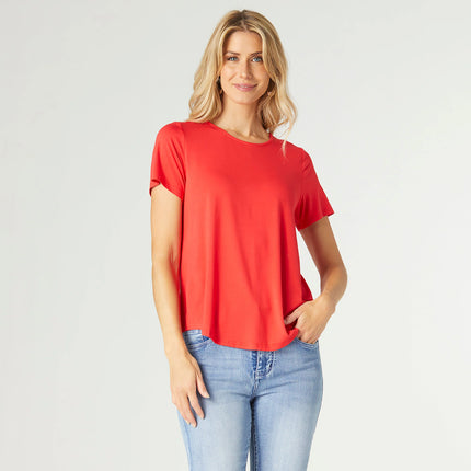 Coco + Carmen Erin Pleat Back Tee