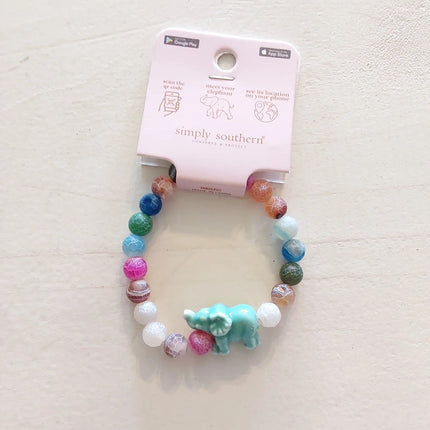 Simply Southern Tracker Bracelet- Elephant