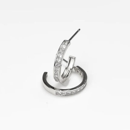 Michelle McDowell Silver Hoop Collection