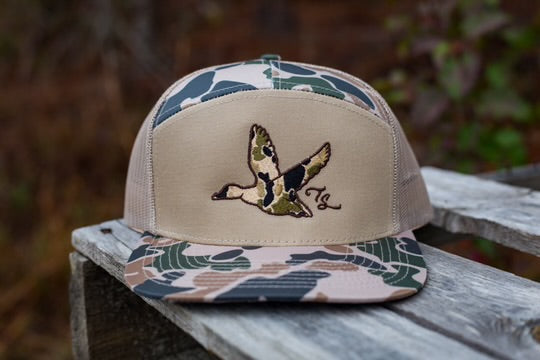 Camo Duck Old School Camo and Khaki