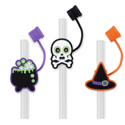 Swig Straw Topper Set Halloween Edition