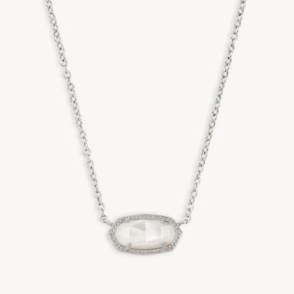 Kendra Scott Elisa Necklace Silver Collection