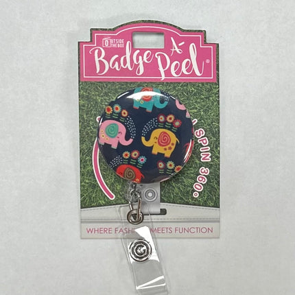 Outside The Box - Badge Reel Acrylic