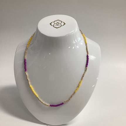 Alex Carol Seed Bead and Ball Necklace