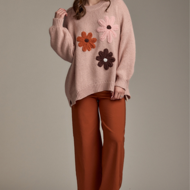 Farley Floral Sweater