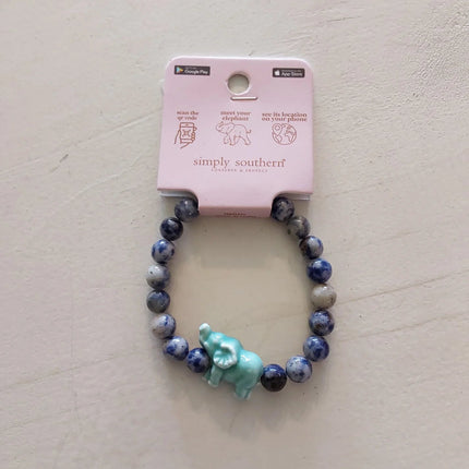 Simply Southern Tracker Bracelet- Elephant