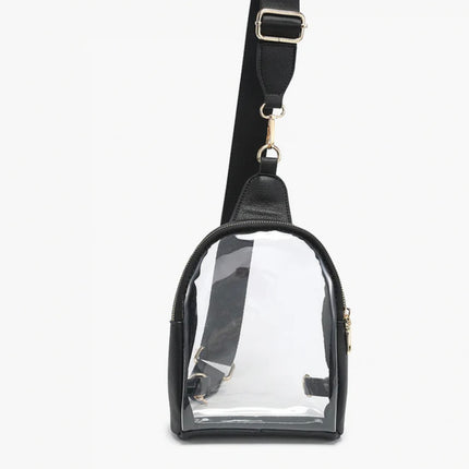 Jen&Co Ellen Clear Sling Bag