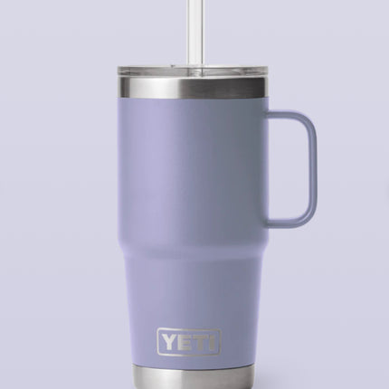 Yeti Rambler 25 oz Mug With Straw Lid