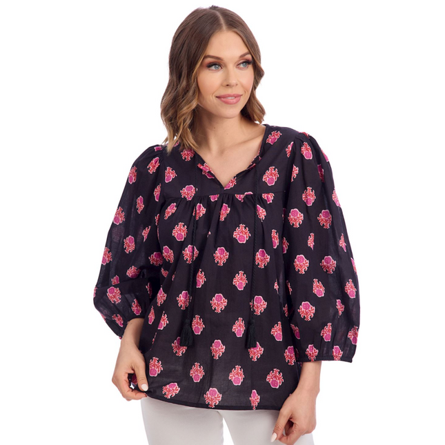 Martie Balloon Sleeve Top