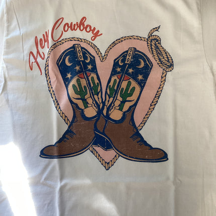 WKNDER Hey Cowboy Graphic Tee