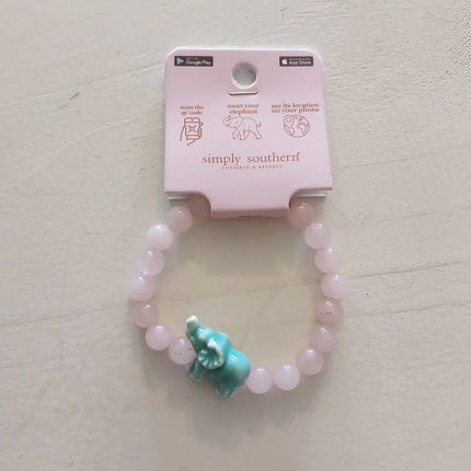 Simply Southern Tracker Bracelet- Elephant