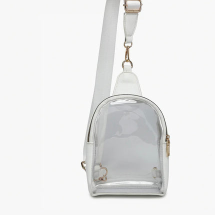 Jen&Co Ellen Clear Sling Bag