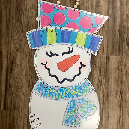 DK Designs Snowman Door Hanger