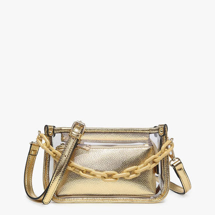 Jen & Co. Clear Crossbody Bags