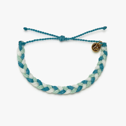 Pura Vida Multi Braided Bracelet Blue/White