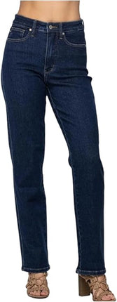 Judy Blue - HW Tummy Control Classic Straight Jeans