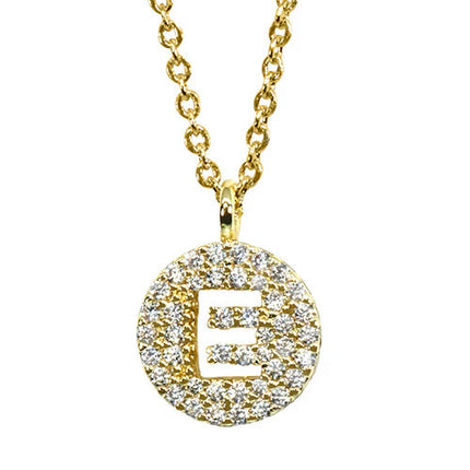 Maya J Gold Initial Necklace