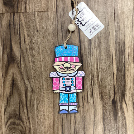 DK designs Wood Ornament Nutcracker