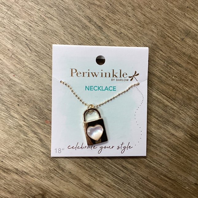 Heart Lock Necklace