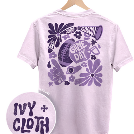ECU Floral Game Day Tee