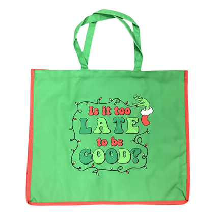 Is it Too Late? Large Tote