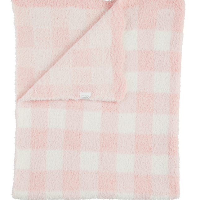 Gingham Chenille Blanket