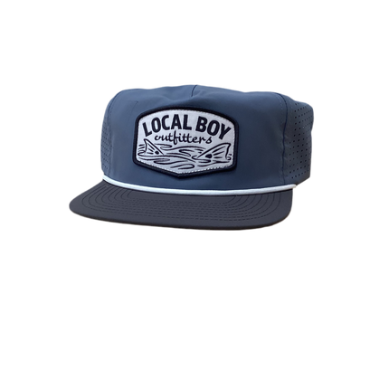 Fish Tails PF Flat Brim Hat