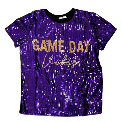 Game Day Sequin Top