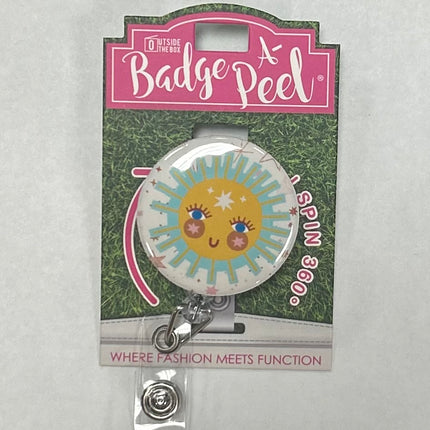 Outside The Box - Badge Reel Acrylic