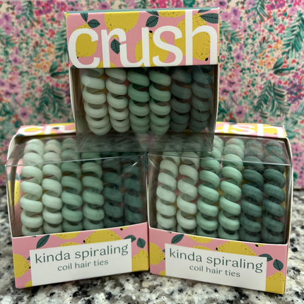 Crush Kinda Spiraling Coil Hair Ties