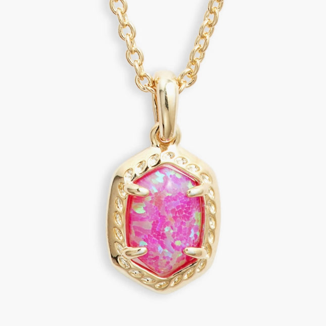 Daphne Framed Pendant Necklace