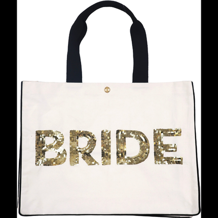 Simply Southern Sequin Square Tote Bride