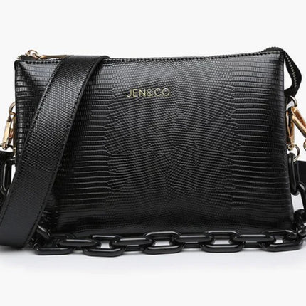 Jen & Co Izzy Lizard Crossbody