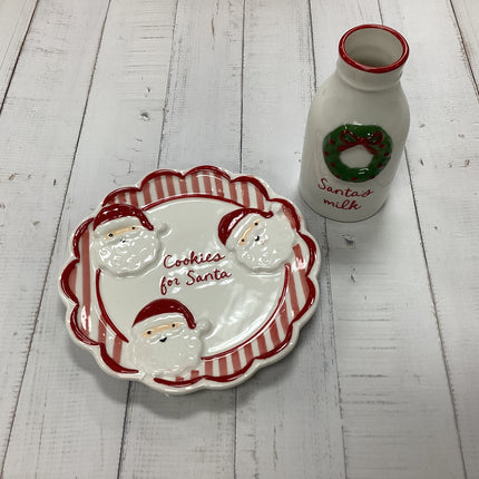 Whimsy Milk Cookies For Santa Set