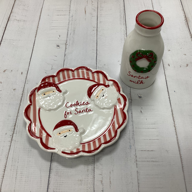 Whimsy Milk Cookies For Santa Set