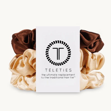 Teleties Large Silk Scrunchies