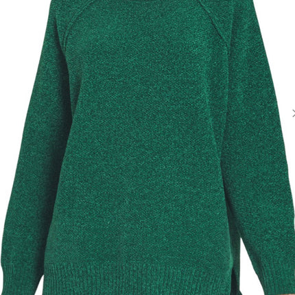 Chenille Raglan Sweater