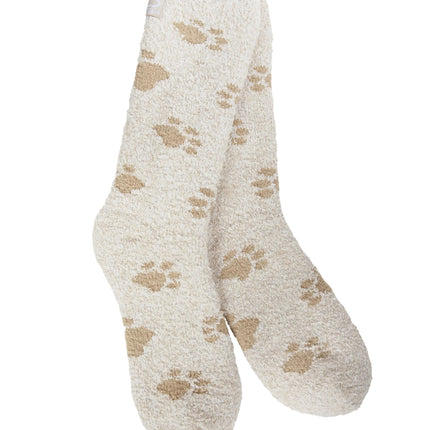 Cozy Fall Crew Paw Socks