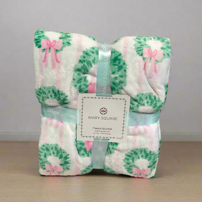 Rosy Wreath Blanket